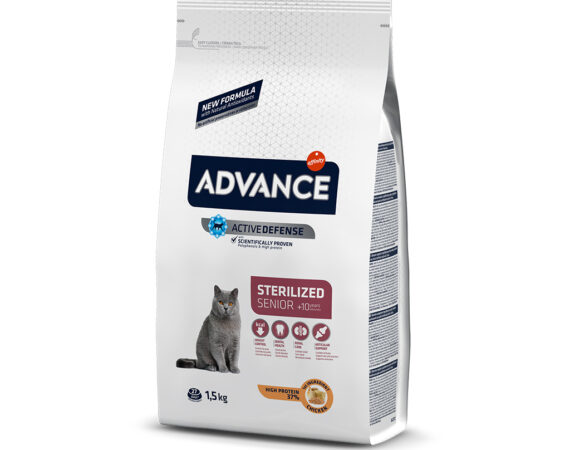 Advance Cat Sterılızed+10 Senıor 1.5 Kg - ADVANCE -