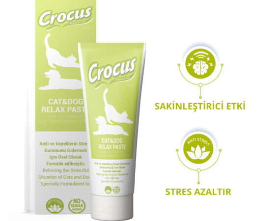 Crocus Kedi Köpek Relax Macun 100 Gram - CROCUS -