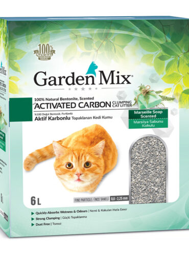 Gardenmix Bentonit Aktif Karbon Mar.sabun 6lt - GARDEN MIX BENTONIT -