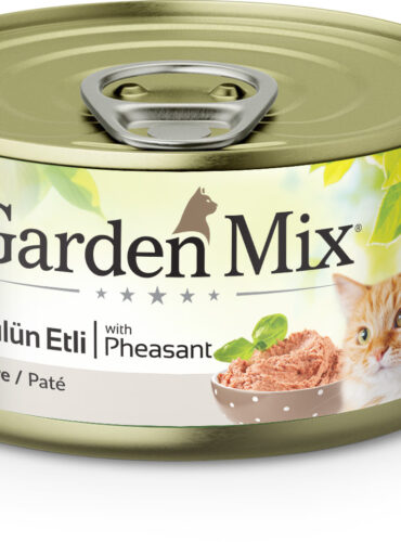 Gardenmix Kıyılmış Sülünetli Tahılsız Konserve Kedi Maması 85g - GARDEN MIX -