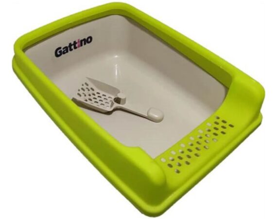 Gattino Açık Kedi Tuvaleti Kürekli 50x35x18 -  -