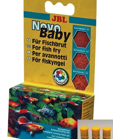 Jbl Novobaby 3x10ml-18 G. Toz+pul Yetiştirme Yemi - JBL -