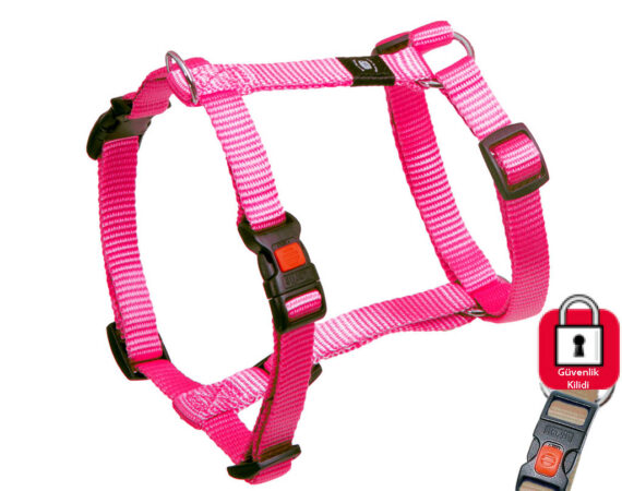 Karlıe Kilitli Göğüs Tasma L 65-100cm Pembe - KARLIE -