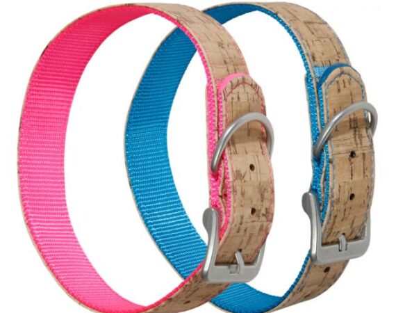 Karlıe Köpek Mantarlı Tasma 60cm 30mm Pembe - KARLIE -
