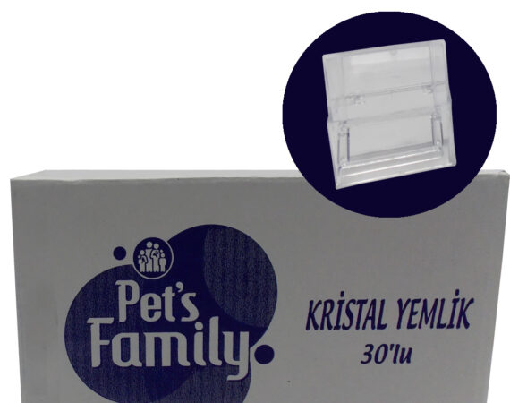Kristal Yemlik 30 Lu - PETS FAMILY -