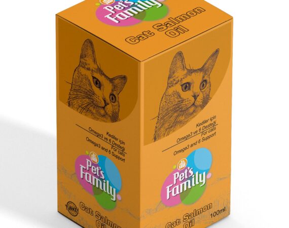 Pets Family Kedi Somon Yağı 100 Ml - PETS FAMILY -