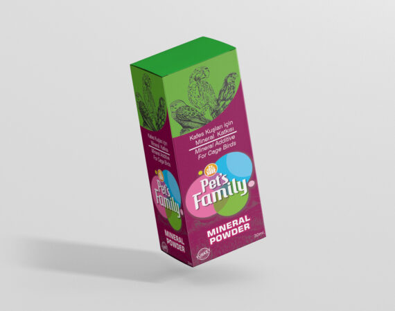 Pets Family Kuş-minerals Powder 30ml - PETS FAMILY -