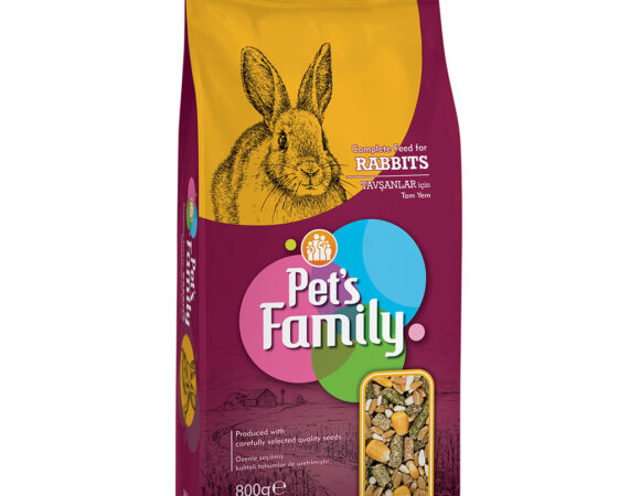 Pets Famıly Tavşan Yemi 800g - PETS FAMILY -
