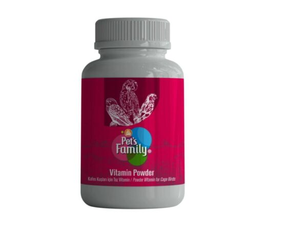 Pets Family Vitamin (kuşlar İçin Toz Vitamin)100gr - PETS FAMILY -
