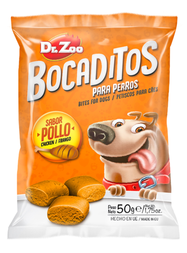 Dr.zoo Bocaditos Tavuklu Köpek Ödülü 50gr - DR. ZOO -