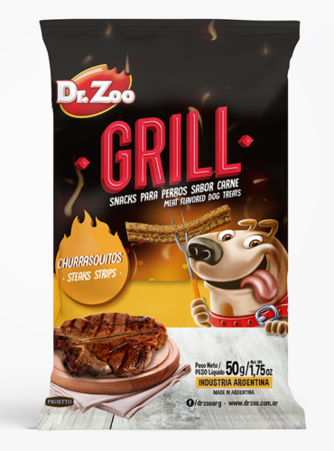 Dr.zoo Grill Biftekli Köpek Ödülü 50gr - DR. ZOO -