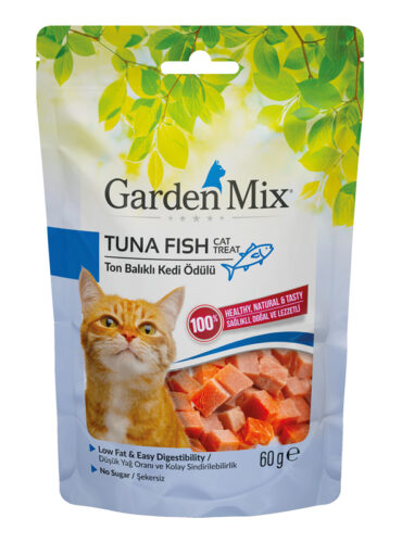 Garden Mıx Ton Balıklı Kedi Ödülü 60 Gr - GARDEN MIX -