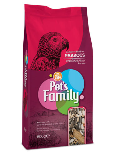 Pets Famıly Papağan Yemi 600g - PETS FAMILY -