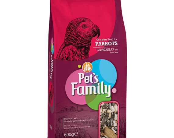 Pets Famıly Papağan Yemi 600g - PETS FAMILY -