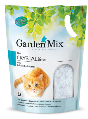 Gardenmıx Sılıca Kedi Kumu 1.4 Kg - 3.8 L - GARDEN MIX -