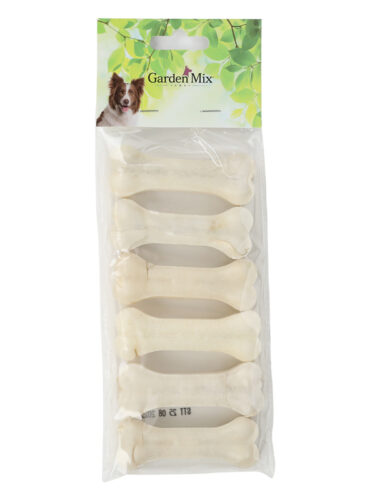 Gardenmix Sütlü Deri Kemik 8 Cm 20-25 G.6 Lı Paket - GARDEN MIX -