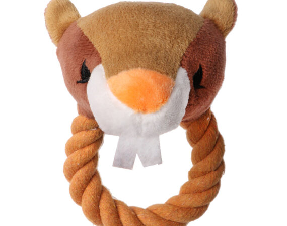 Eastland İpli Öten Peluş Kunduz Çap 18 Cm - EASTLAND -