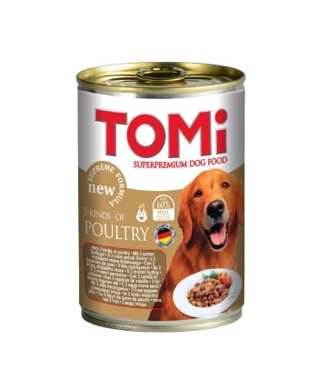 Tomi Köpek Kümes Hayvanlı Yaş Mama 400g - TOMİ -