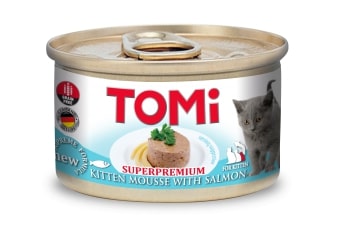 Tomi Yavru Kedi Somonlu Yaş Mama 85g - TOMİ -