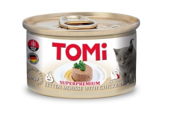 Tomi Yavru Kedi Tavuklu Yaş Mama 85g -  -